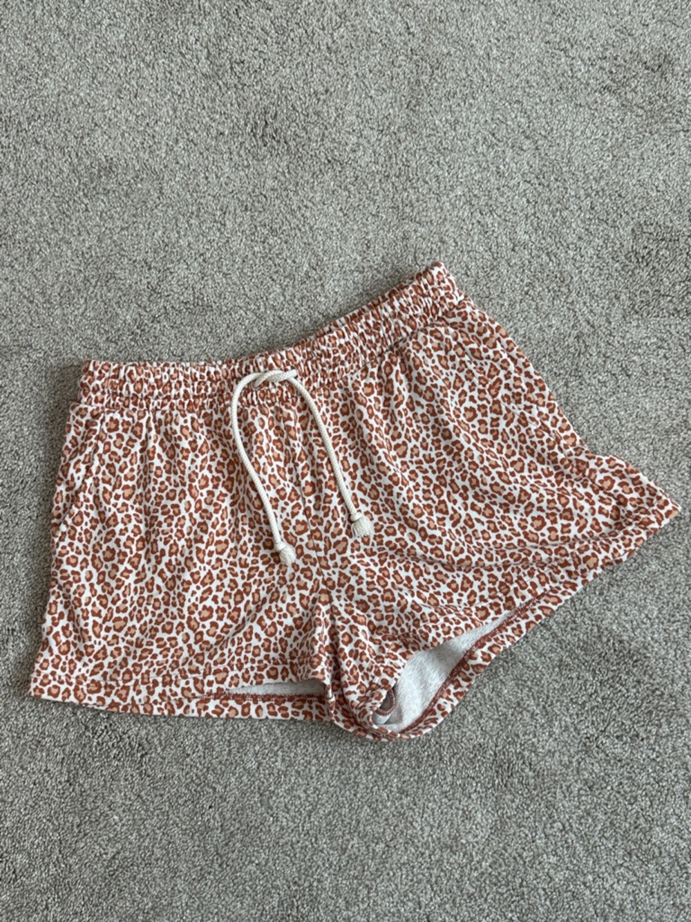 Lou & Grey Leopard-Print Lounge Shorts